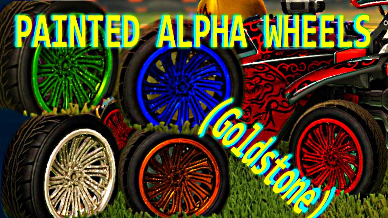 Painted Alpha(Goldstone) Wheels [Ruby,Emerald,Sapphire,Silver,Bronze] by HurricaneModding