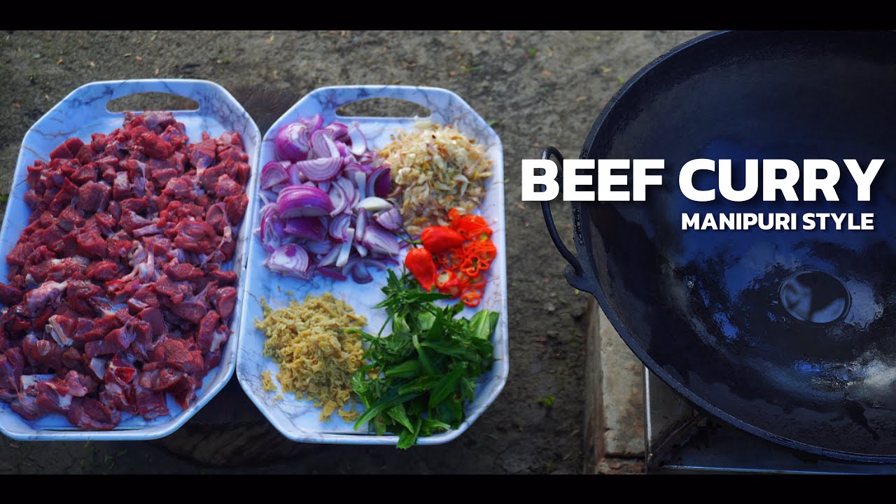 San thongba | Beef curry | Manipur style 
