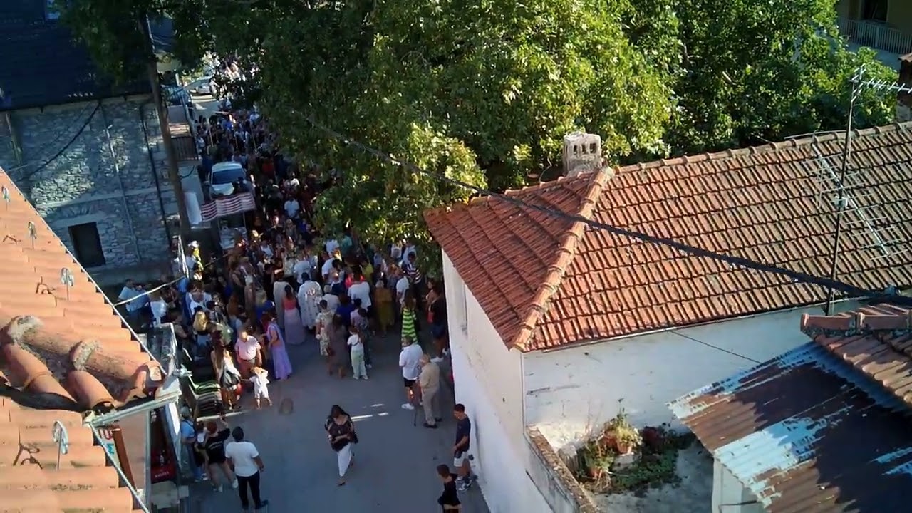 15 Αυγούστου περιφορά εικόνας, Καρυα Ελασσόνας