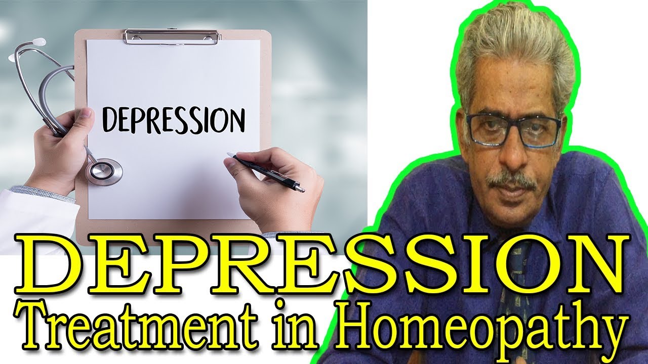 Depression in Hindi - Discussion and Treatment in Homeopathy by Dr P.S. Tiwari