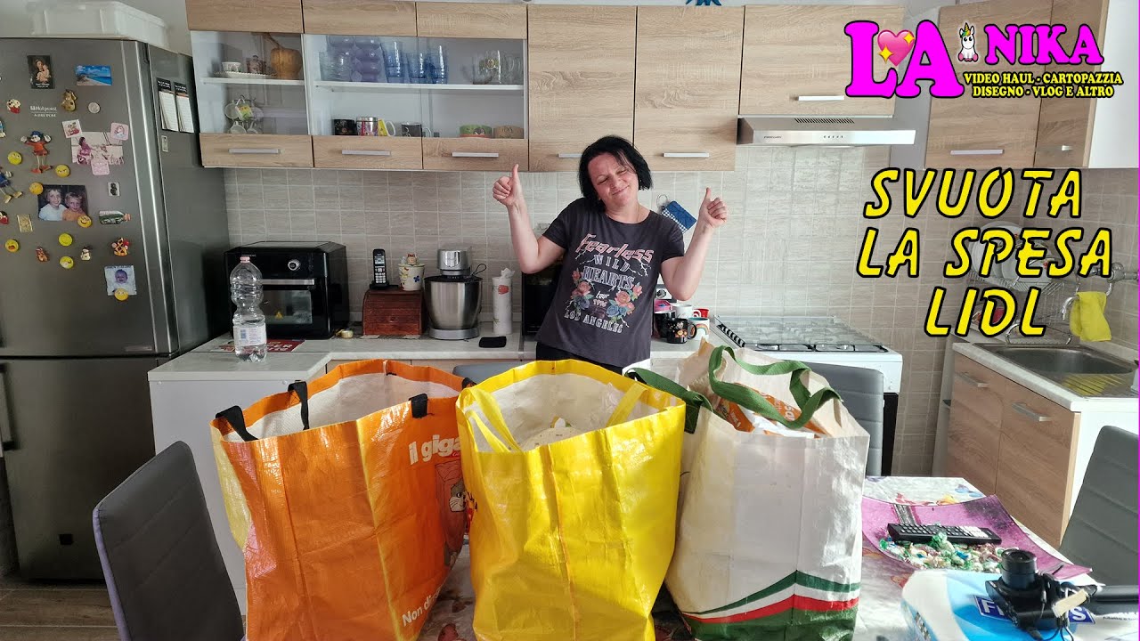 IL NOSTRO PRIMO SVUOTA LA SPESA DA LIDL IN CASA NUOVA By Nika