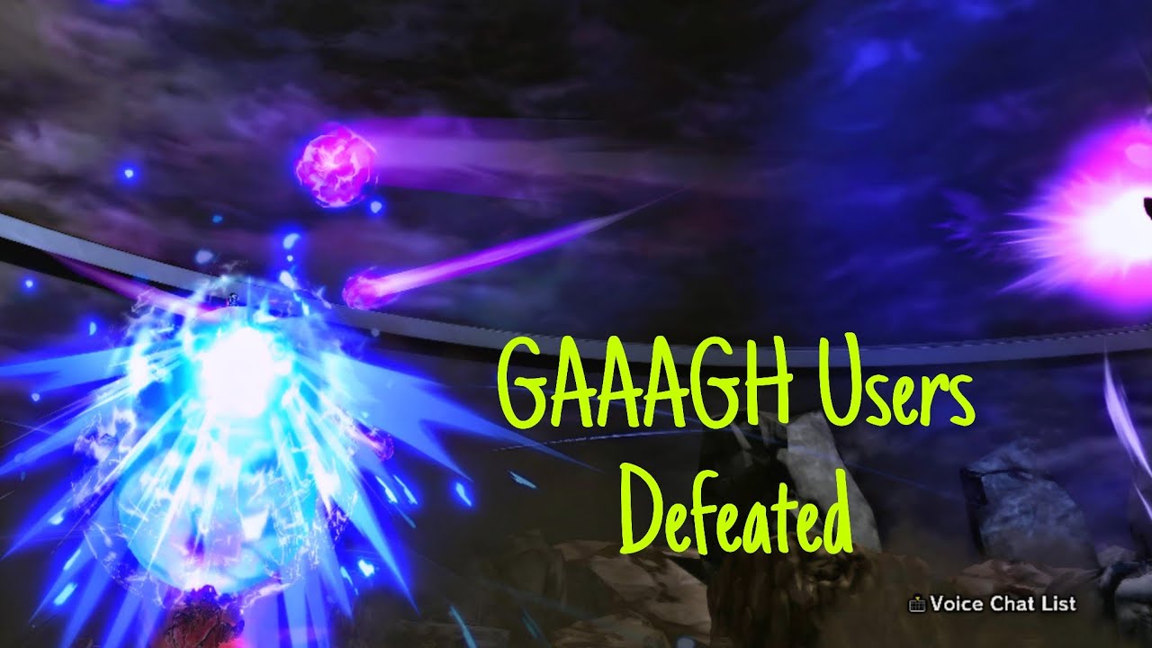 GAAAGH Users Annihilated feat. [@OGfiremaster]  - DBXV2