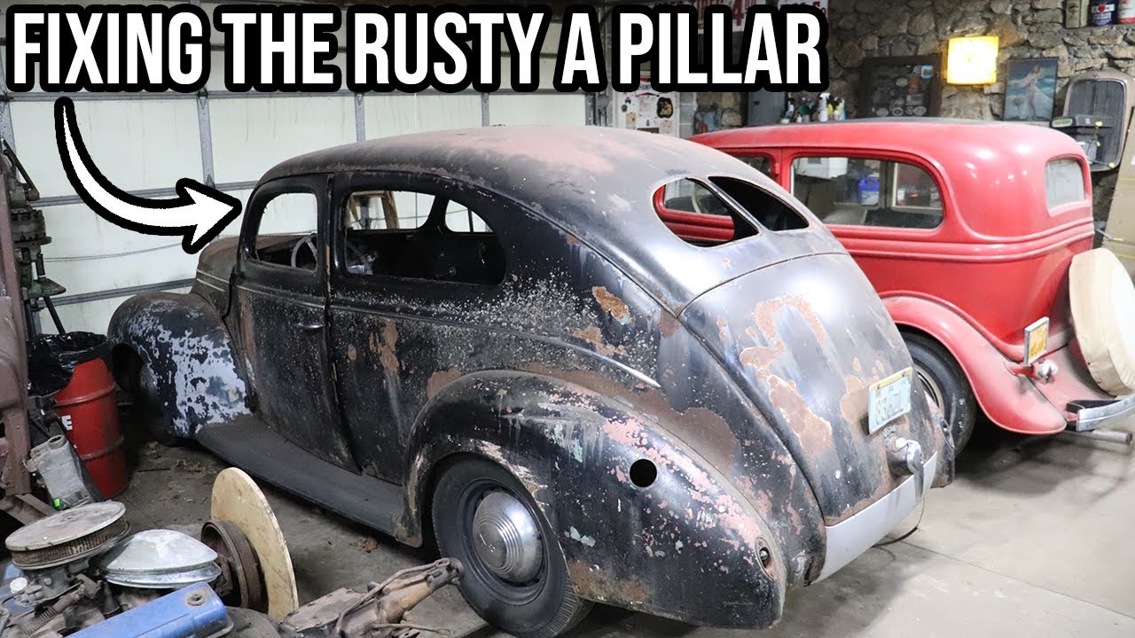 Последний ремонт ржавчины — Ford Forgotten Hot Rod 1939 года