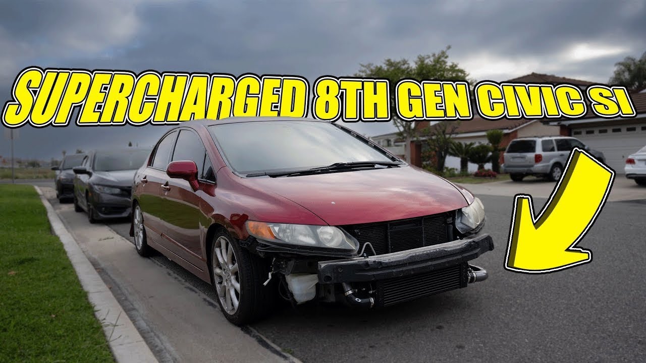 Сборка улучшенного Civic Si 8-го поколения за 15 минут!