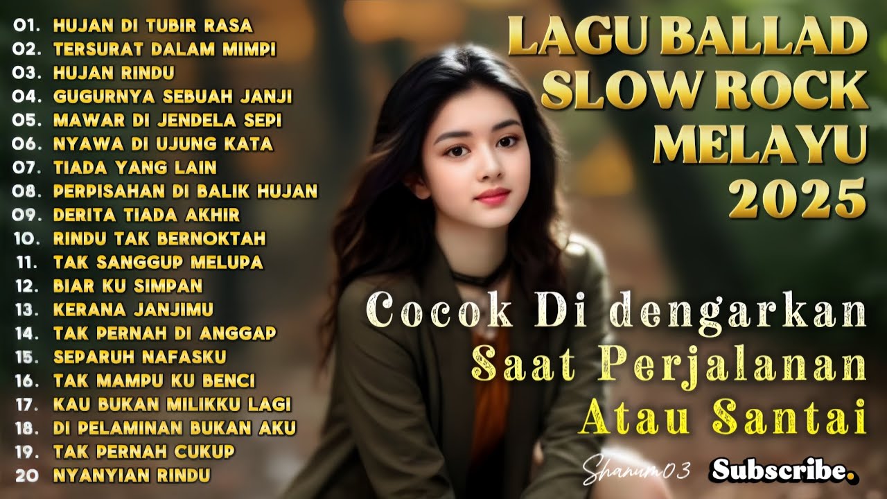 LAGU BIKIN NANGIS 😭 | LAGU SEDIH PATAH HATI 💔 BALLAD SLOW ROCK TERBARU 2025 –Hujan Di Tubir Rasa