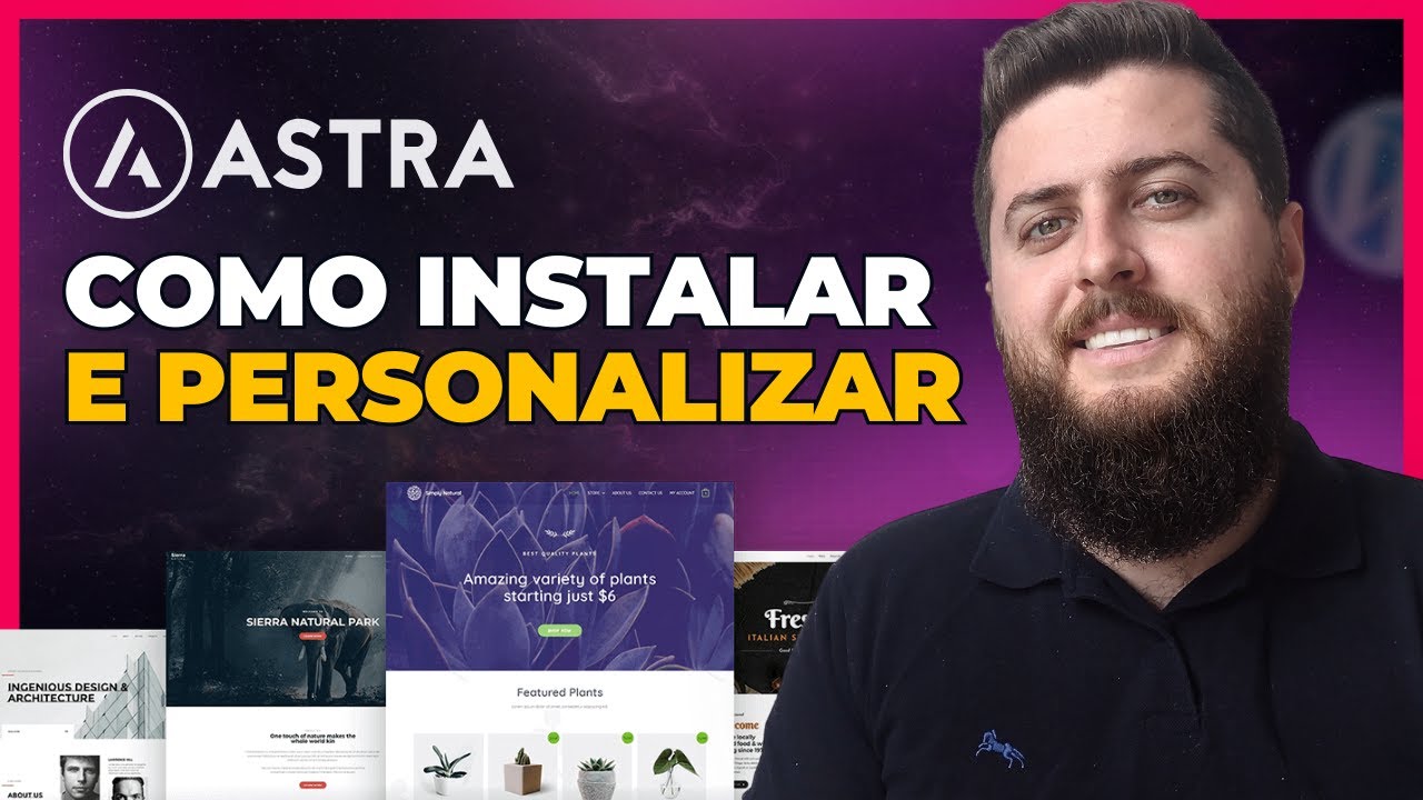 Como Instalar e Personalizar o TEMA ASTRA no WordPress 2026 [Passo a Passo]