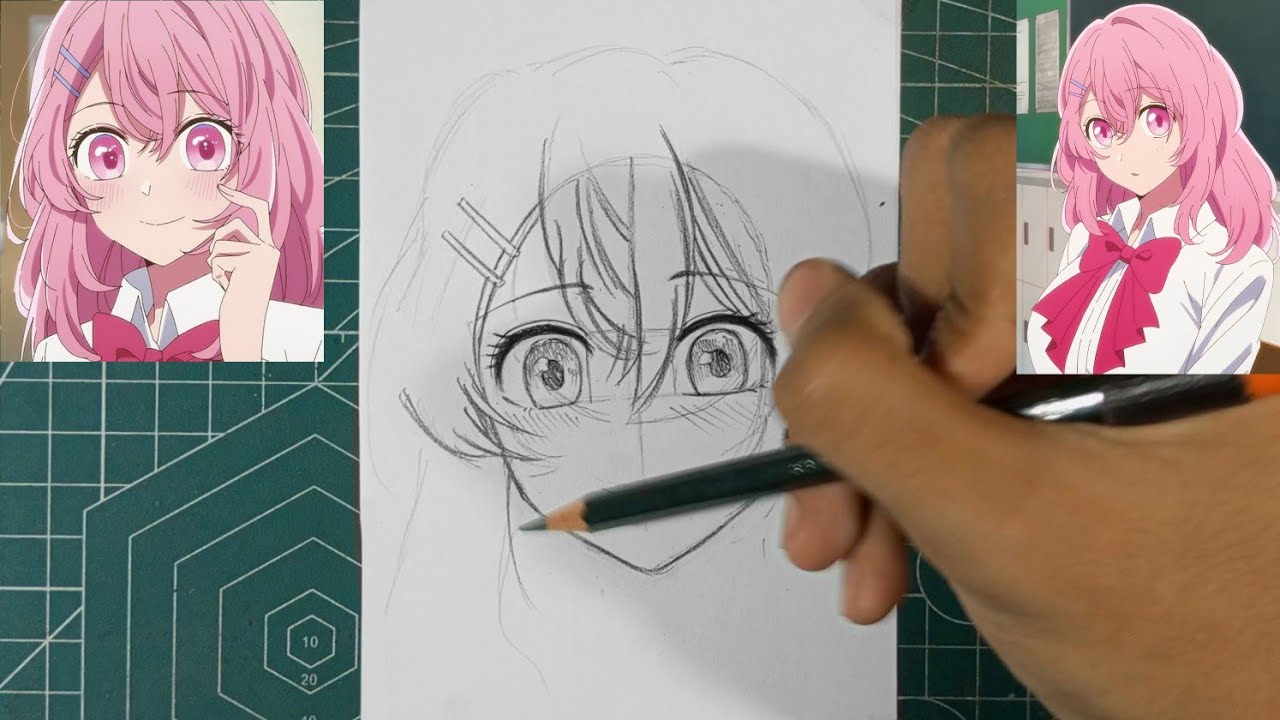 Anime OSHI NO KO - MINAMI KOTOBUKI Drawing Tutorial