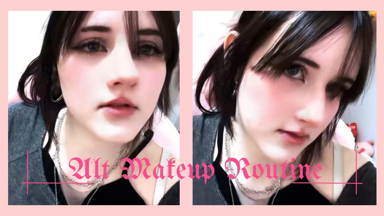 My everyday alt makeup ꨄ | 