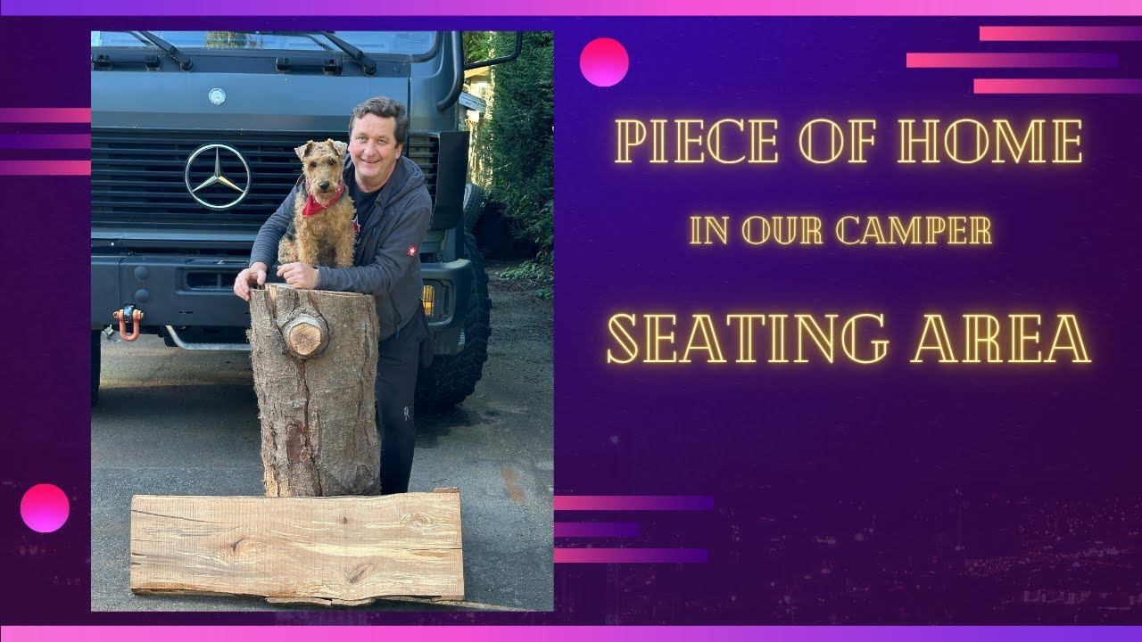 Tiny Home Vibes in Our Truck: DIY Seating + Handcrafted Maple Table