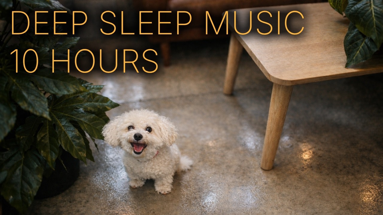 Anxiety Relief Music for Dogs | 10 Hours • Gentle Tunes for Deep Sleep