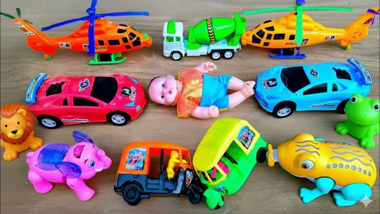 गाड़ी वाला खिलौना🧸Gadi cartoon video#helicoptor video#baby toys358