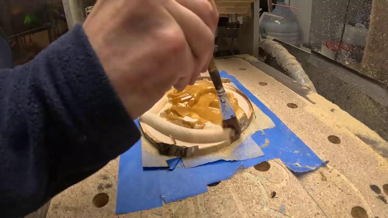 3d relief fräsen. test der gopro live Funktion