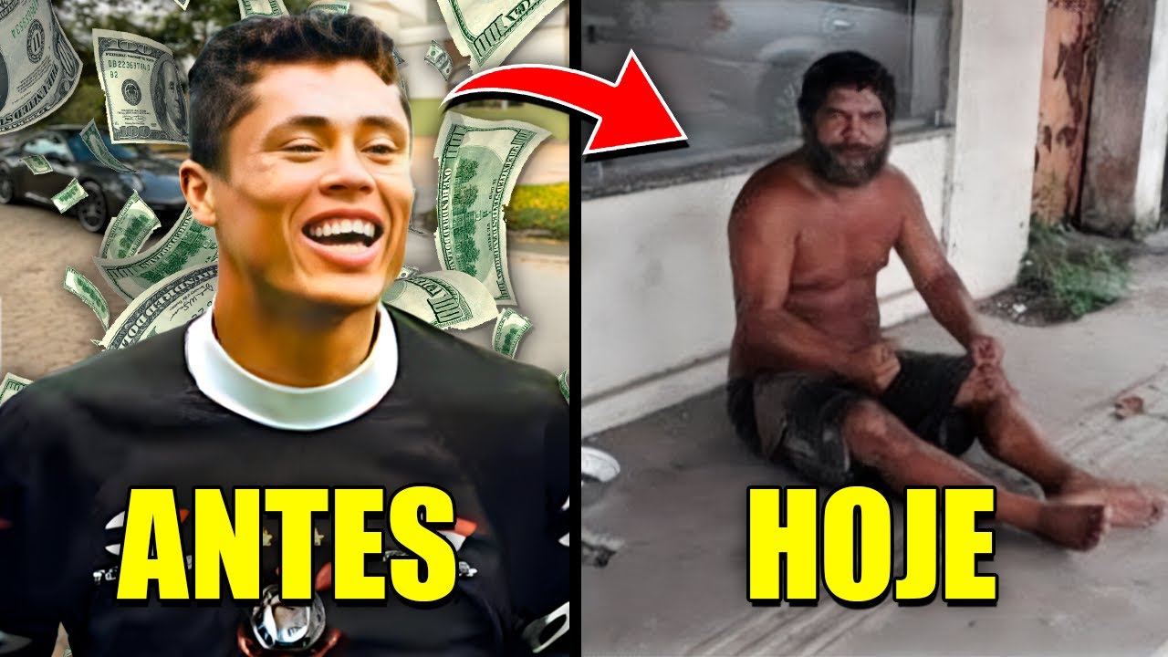 JOGADORES DE FUTEBOL MILIONÁRIOS QUE PERDERAM TUDO E FICARAM POBRES