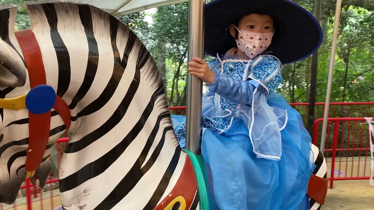 Birmingham zoo carousel Halloween