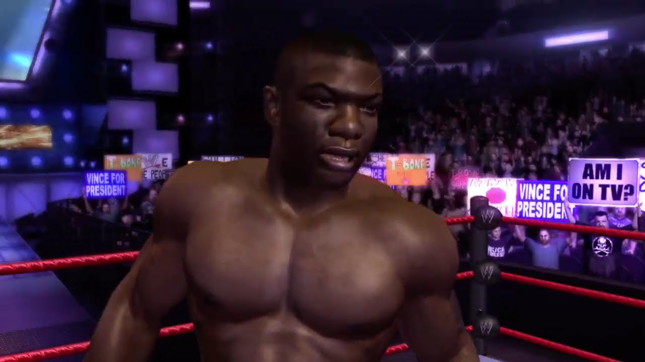 WWE Monday Night RAW - January 2, 2006: Chris Masters vs Shelton Benjamin (SmackDown vs RAW 2007)