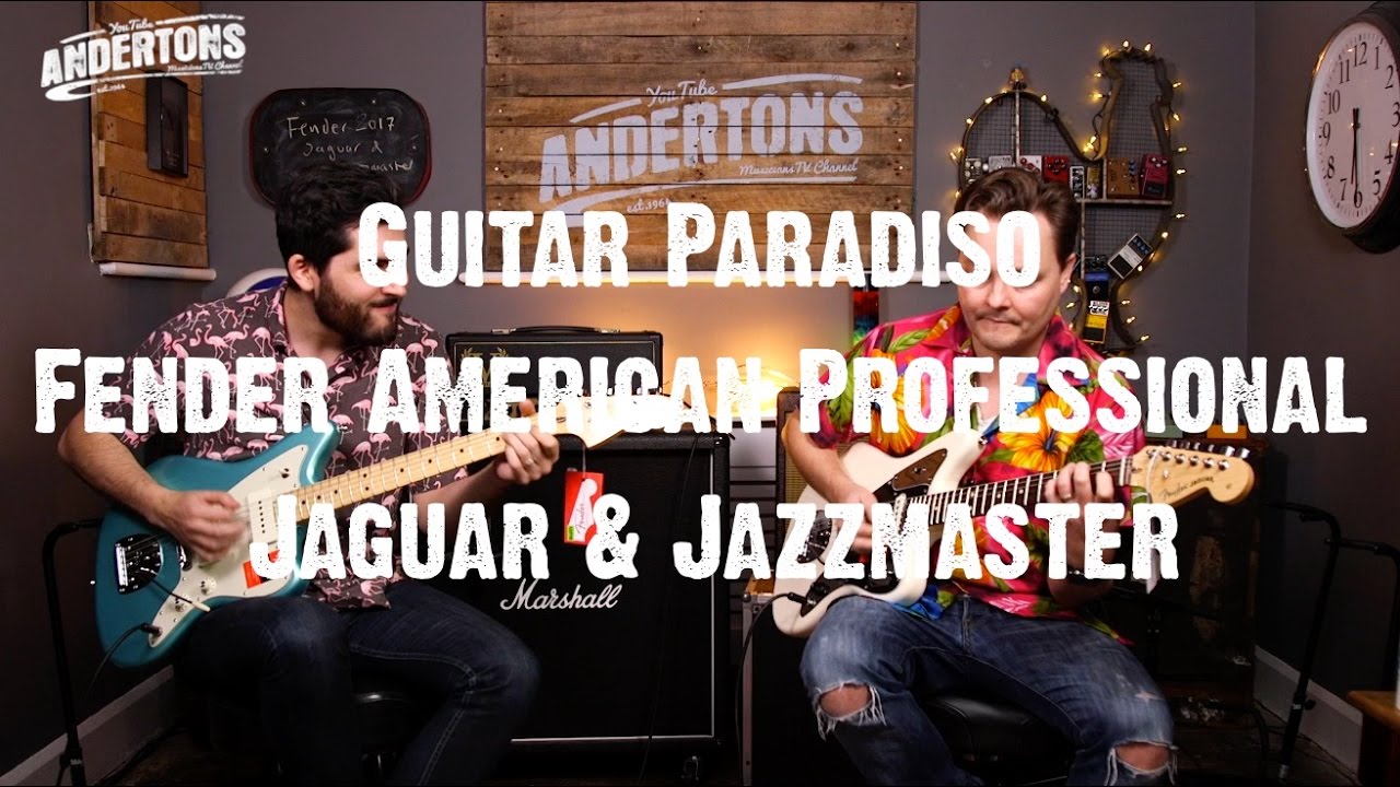 Guitar Paradiso - Fender American Professional Jaguar & Jazzmaster