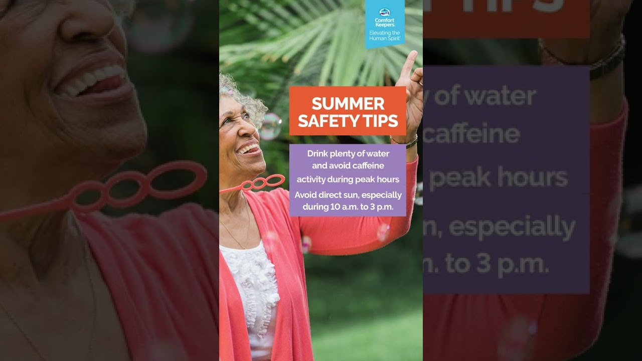 Prevent #summer heat exhaustion with these #safety tips #comfortkeepers  #nationalsafetymonth