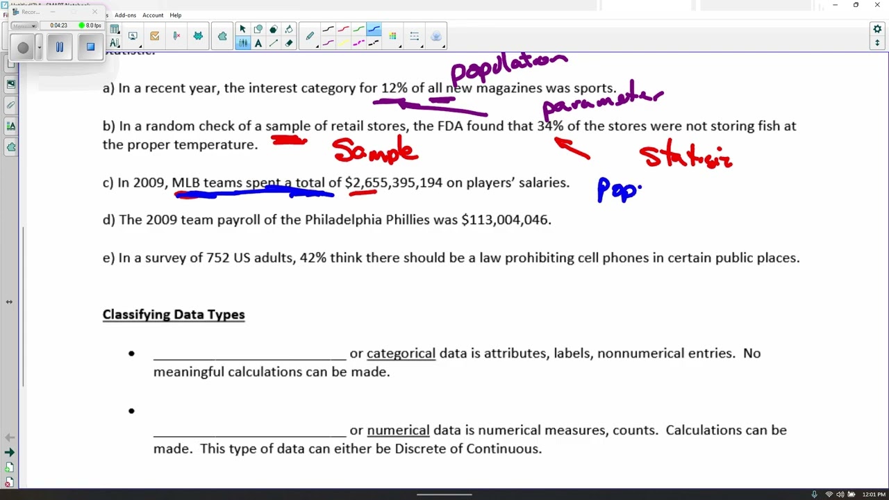 Notes Stats Voc part 1