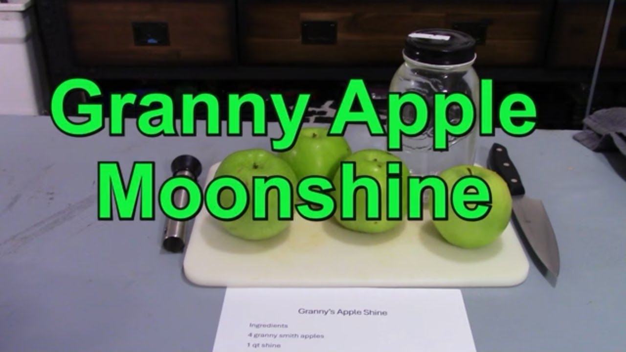 Granny Apple Shine #moonshine recipes