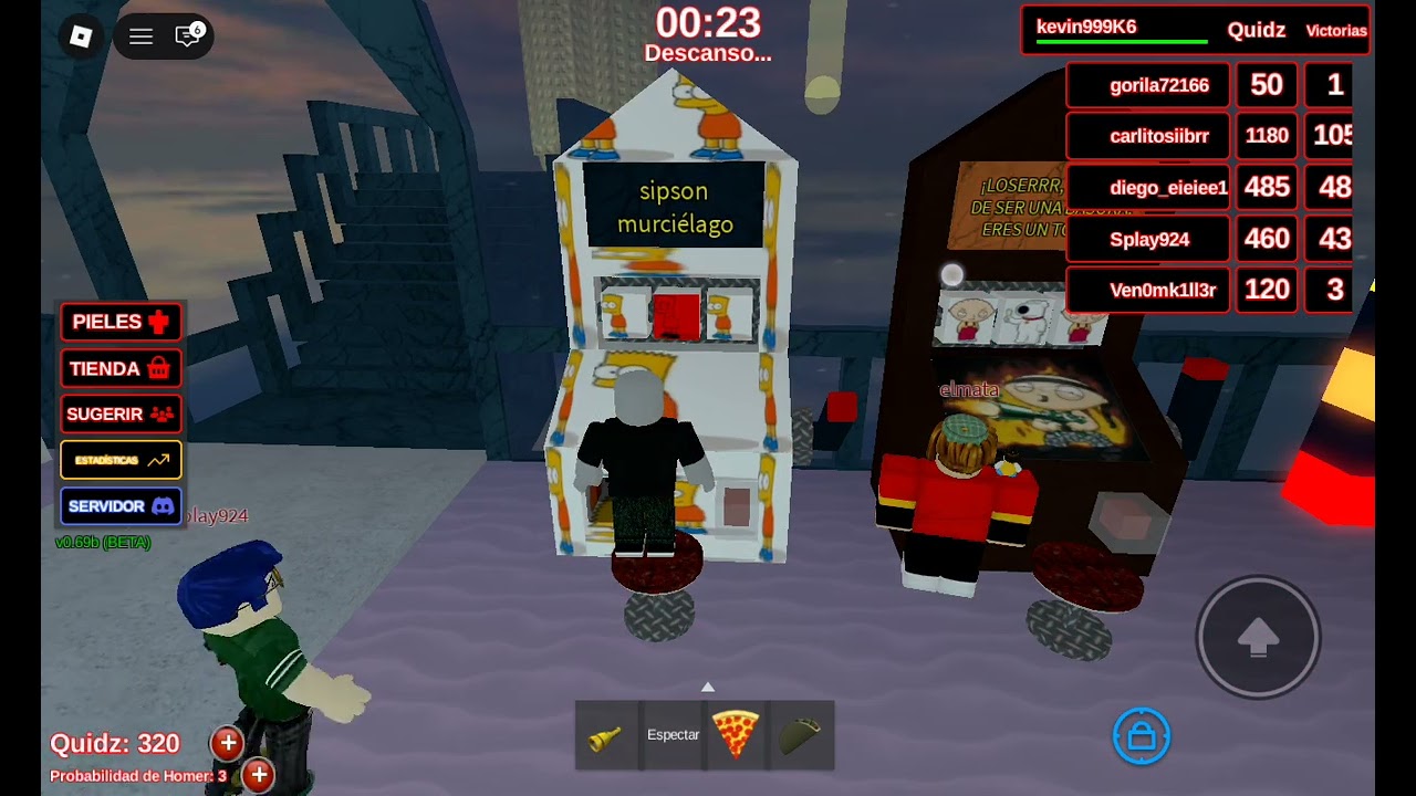 Jugando mis dos juegos favoritos (Roblox)