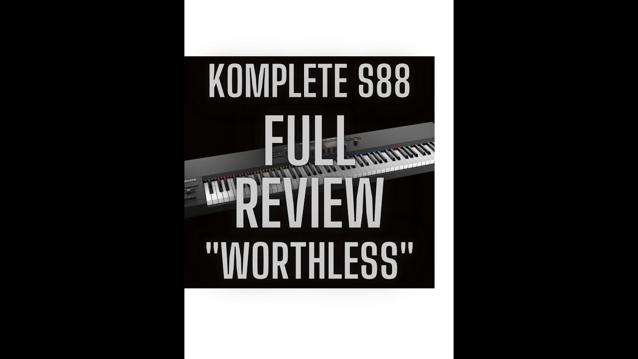 Native Instruments S88 Mk2 Review. 