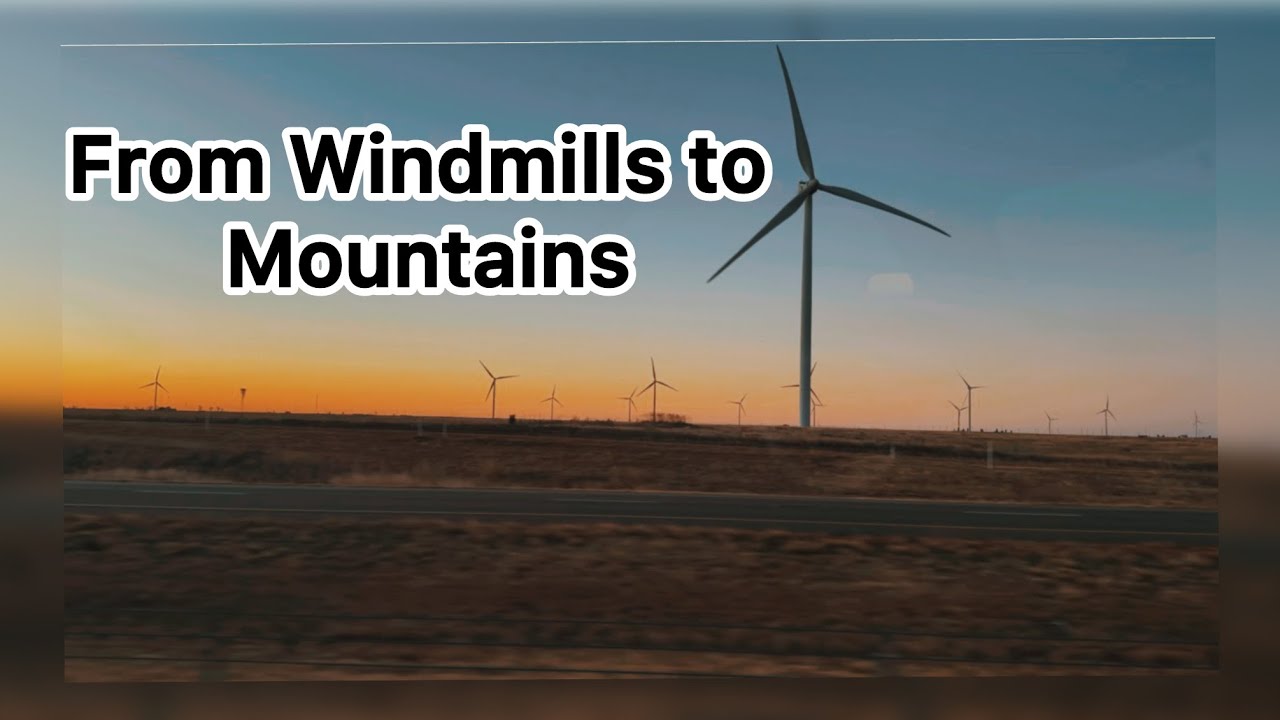 Windmills to Mountains | Long Haul Truck Driving Texas to Arizona