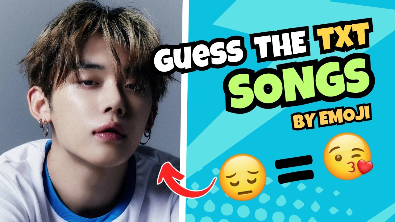 Угадайте песню TXT от Emoji 🎶💙 | Проверьте свои знания о MOA! 💥