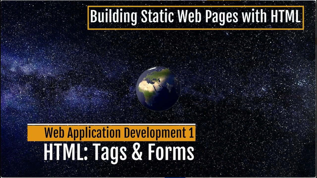 [WAD1 2026 Wk1] HTML: Tags & Forms