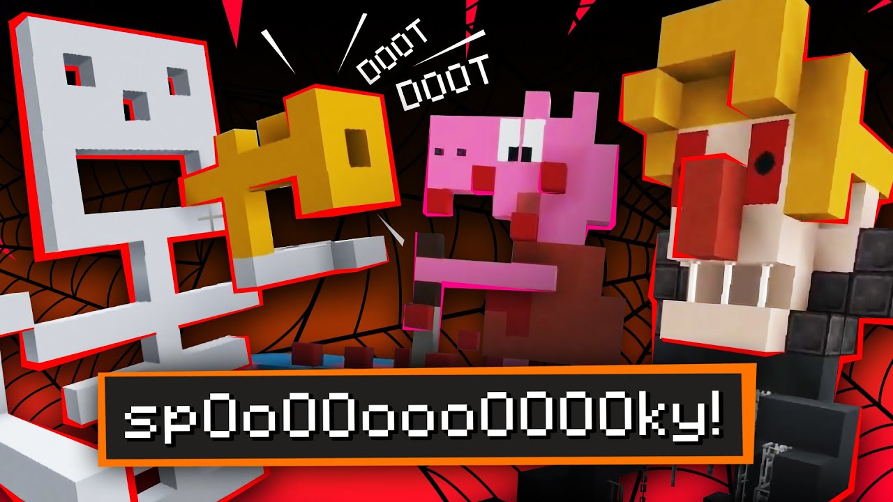 Daddy Pig's Worst Halloween Ever! | Minecraft Gartic Phone Challenge