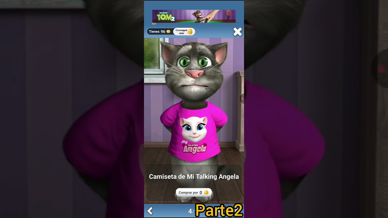 Jugando talking tom 2 parte 2