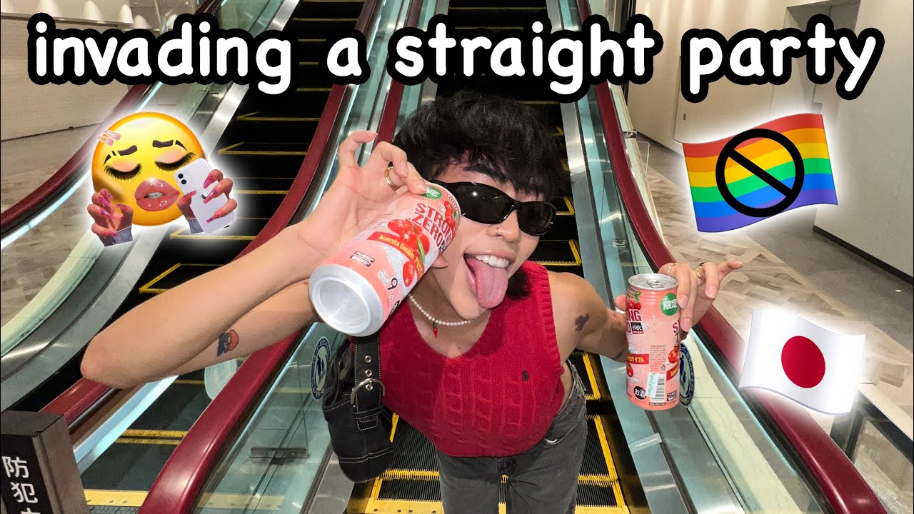 my gay friends and i went to a STRAIGHT party in japan... | worldofxtra