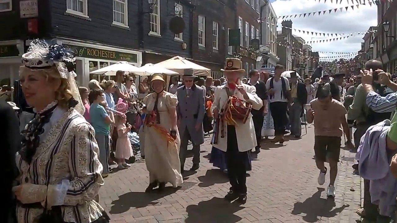 Rochester Dickens Festival Victorian Parade 2017