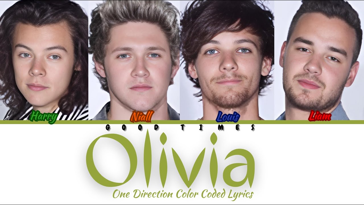 One Direction- Olivia (Color Coded Lyrics)