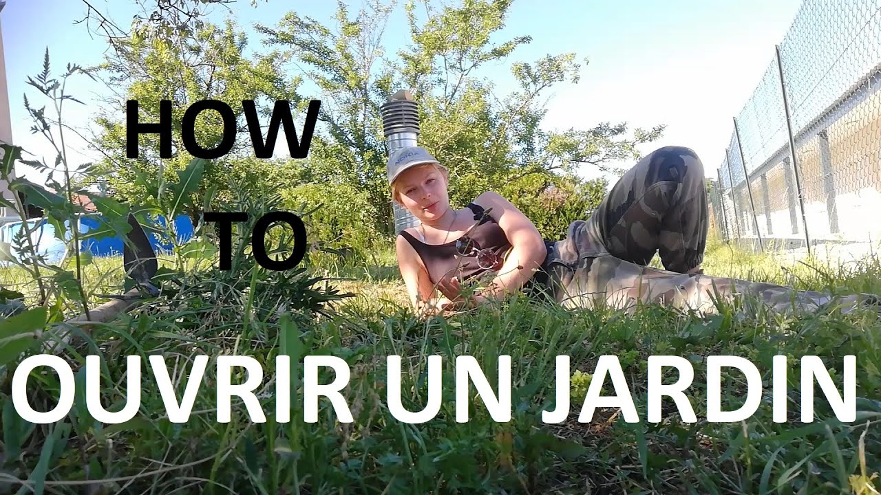 How to commencer un jardin