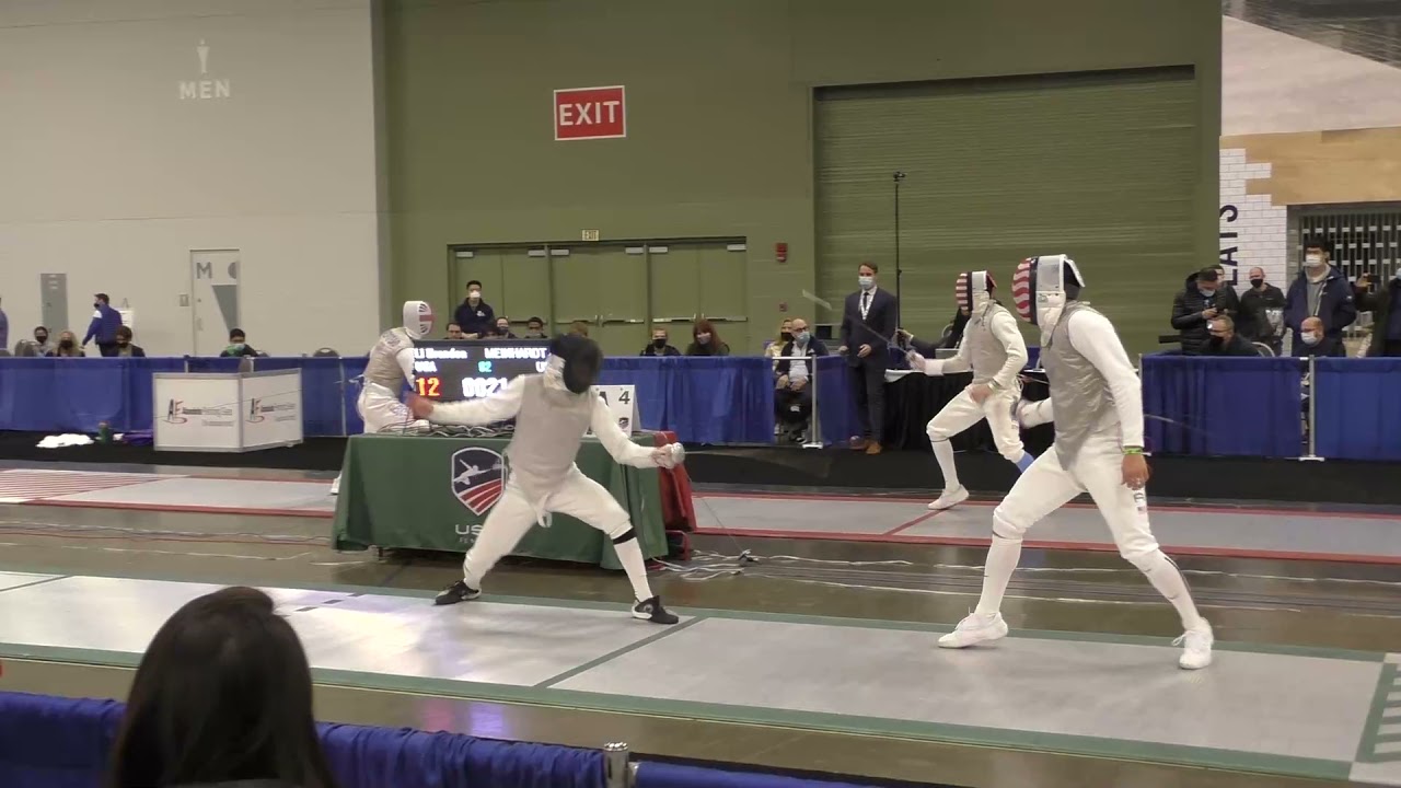 Columbus NAC SMF 2021 - L8 - Brandon Li v Gerek Meinhardt (Partial)