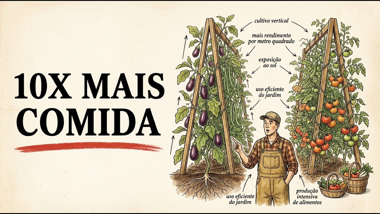 15 culturas inesperadas que prosperam quando cultivadas em treliça