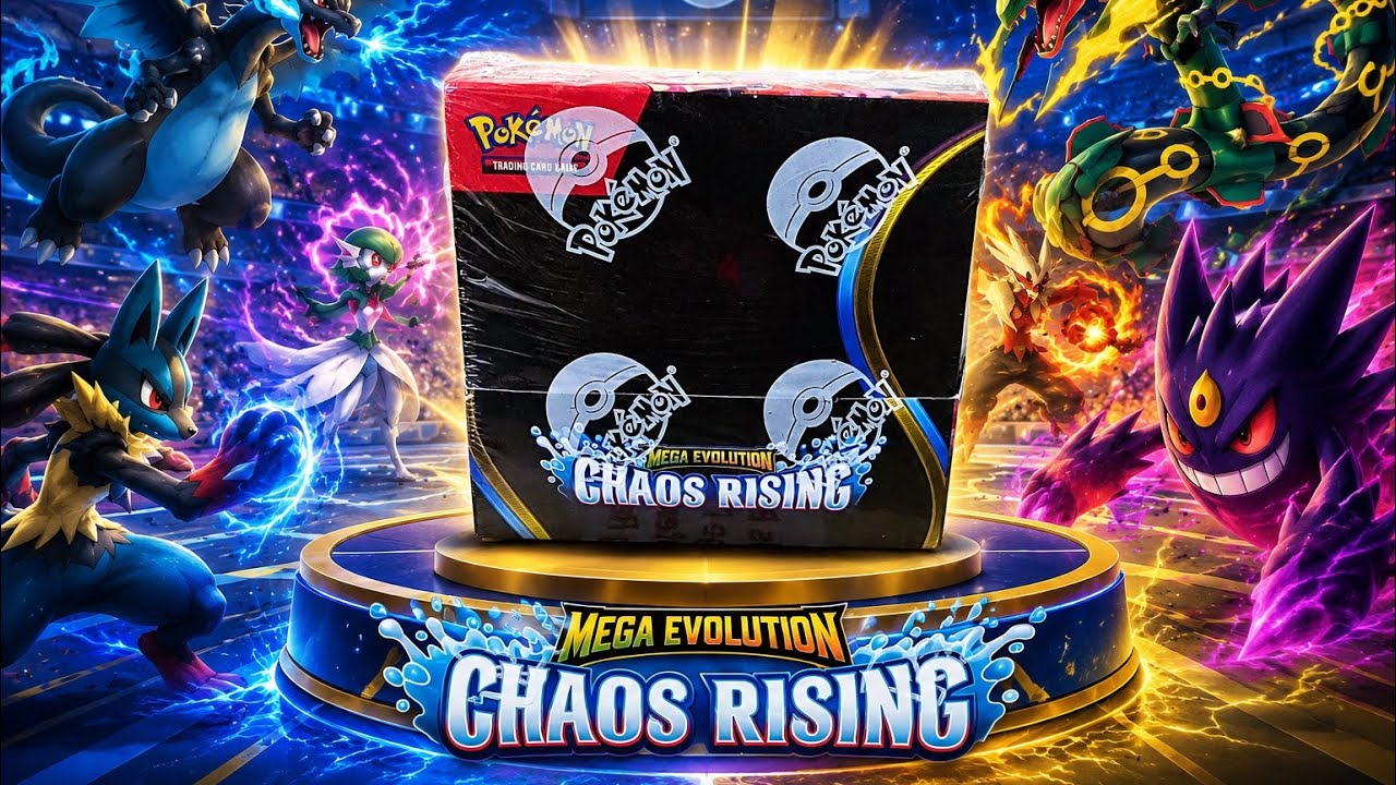 💎 Mega Evolution: Chaos Rising box opening 💎