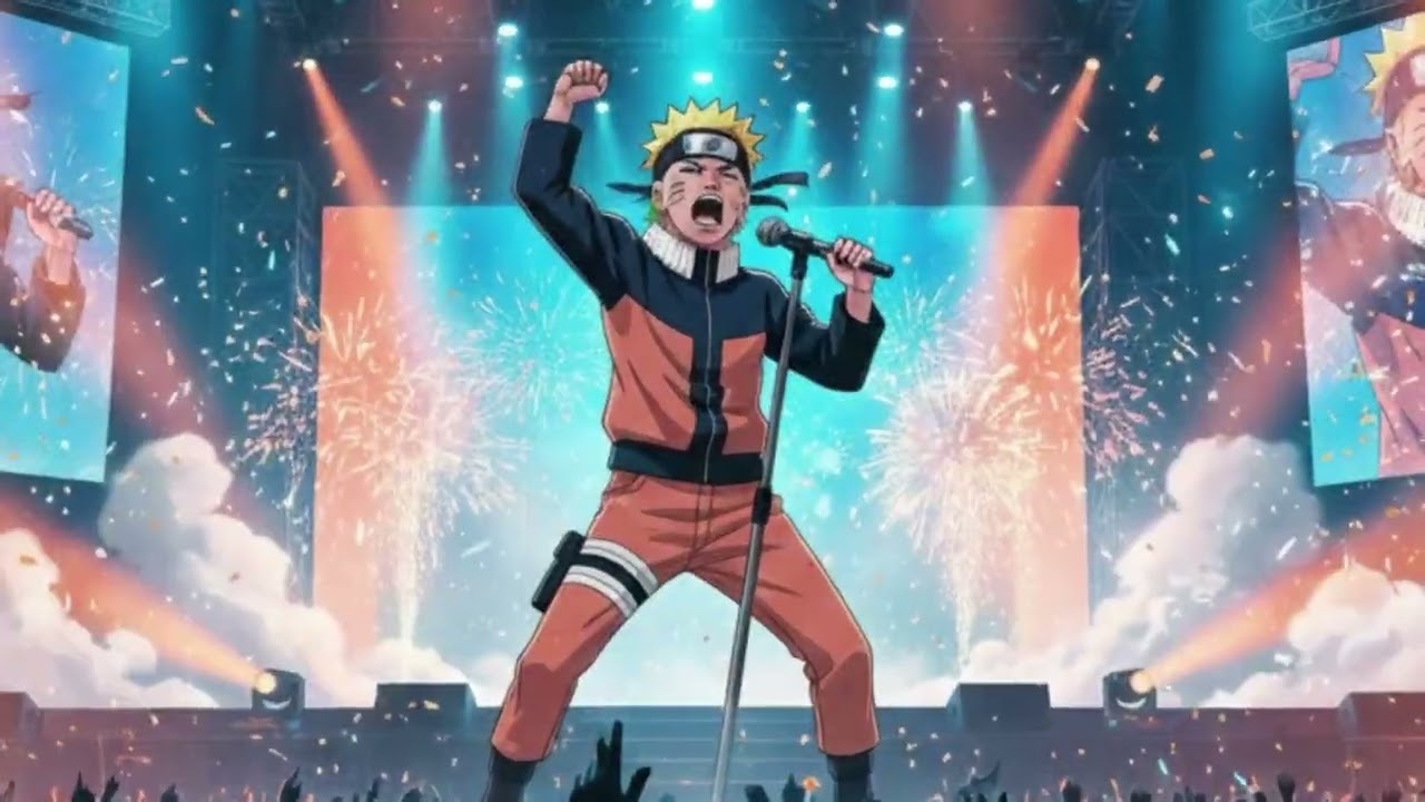 Naruto | Nunca rendirse, mi ninja way 🍥🔥 | Rock Anime IA