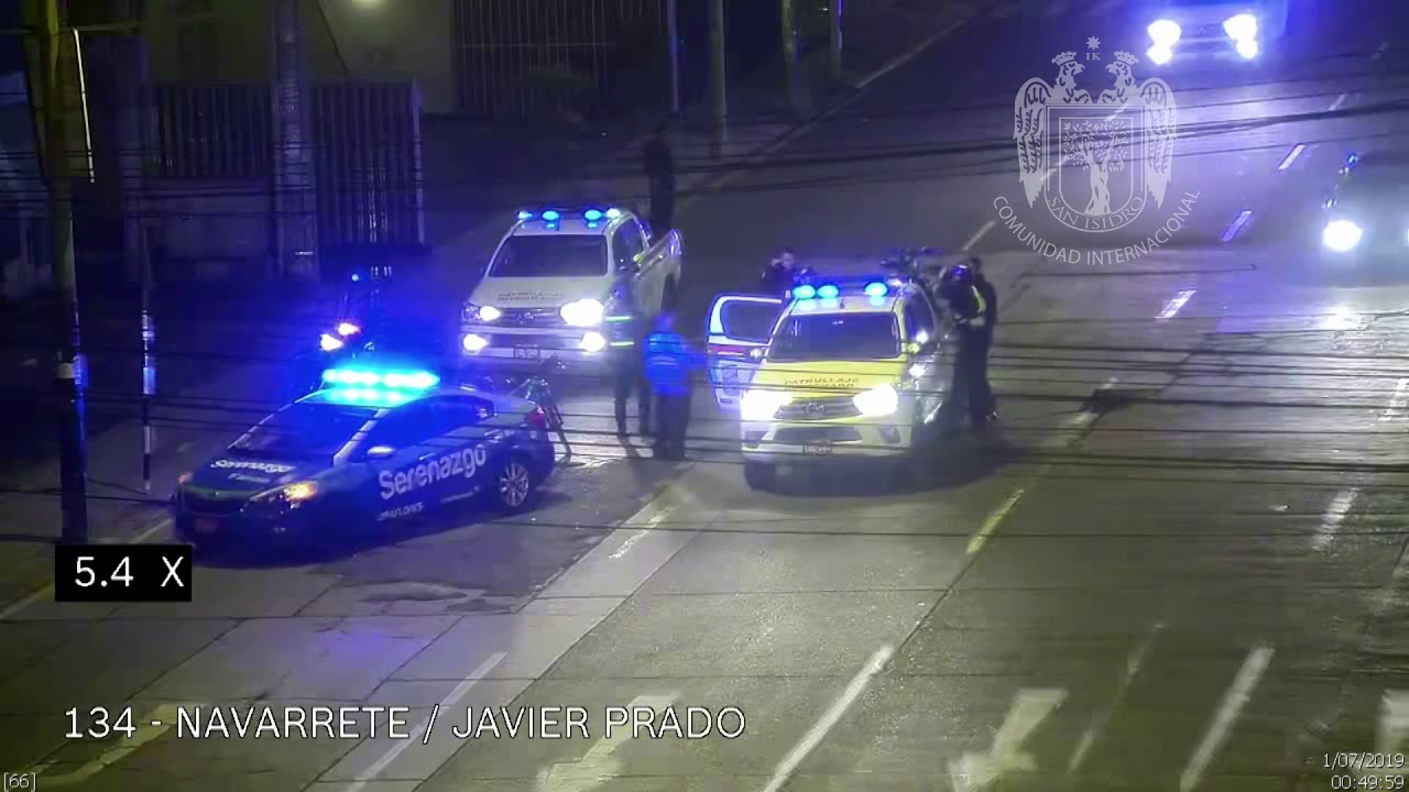 Serenazgo de San Isidro detuvo a pareja acusada de robar una bicicleta
