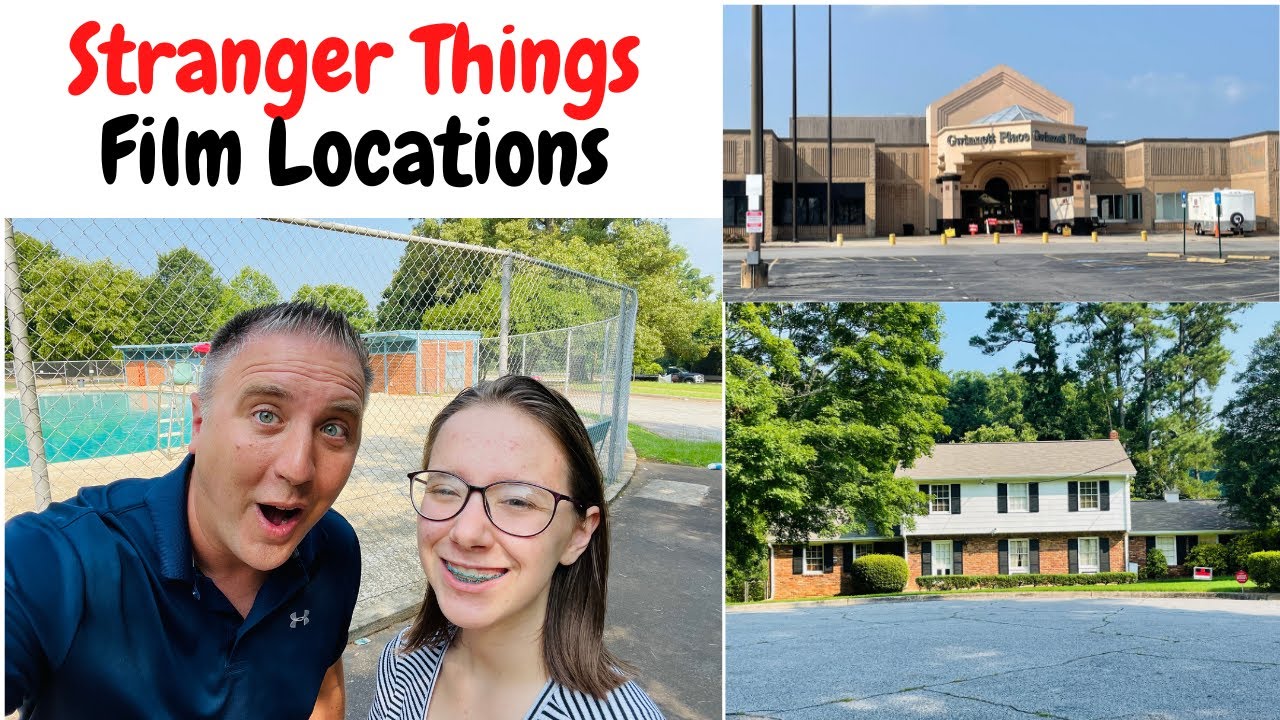 Stranger Things Filming Locations - Starcourt Mall, Hawkins Community Pool, The Wheeler Home & More!