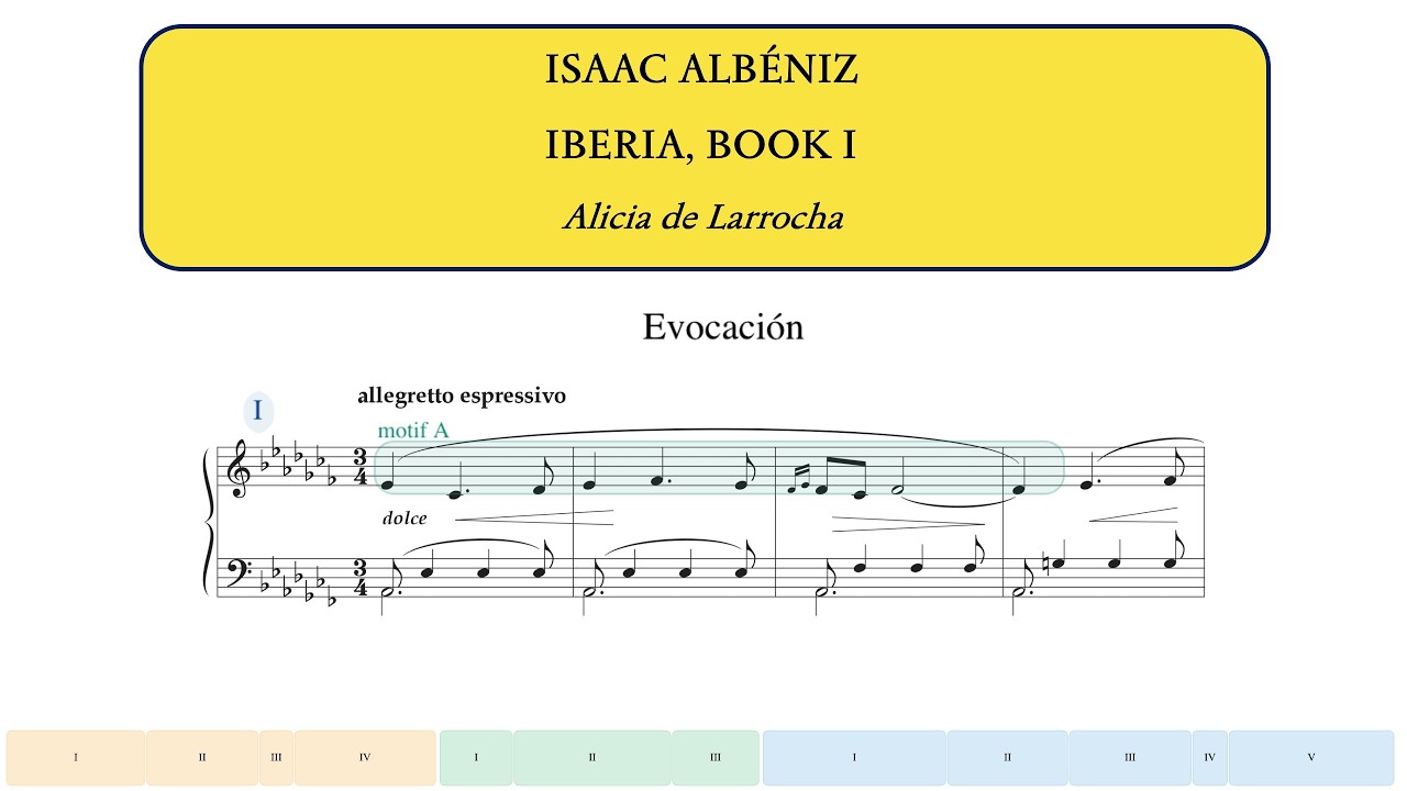 Albéniz, Iberia, Book I (Alicia de Larrocha)