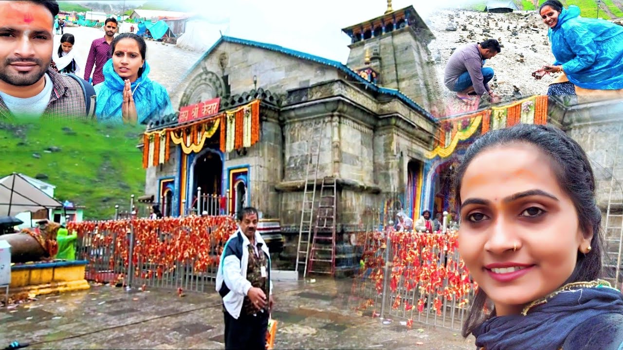 Finally Kedarnath मंदिर के दर्शन हो गए ￼||😇 Priyanka hard work new Video