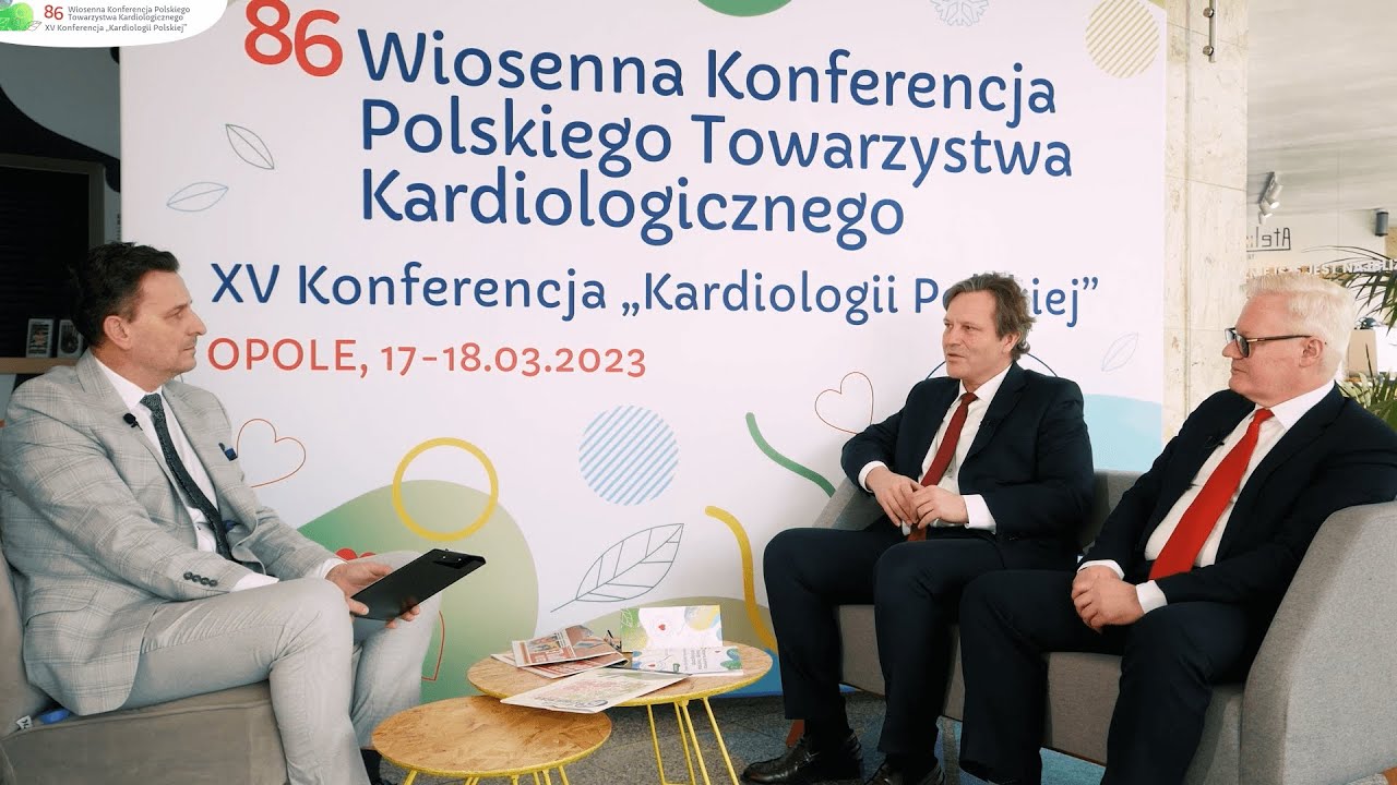 Zawał serca i opieka po zawale serca w Polsce - rozmowa z prof. J. Legutko i prof. M. Gierlotką