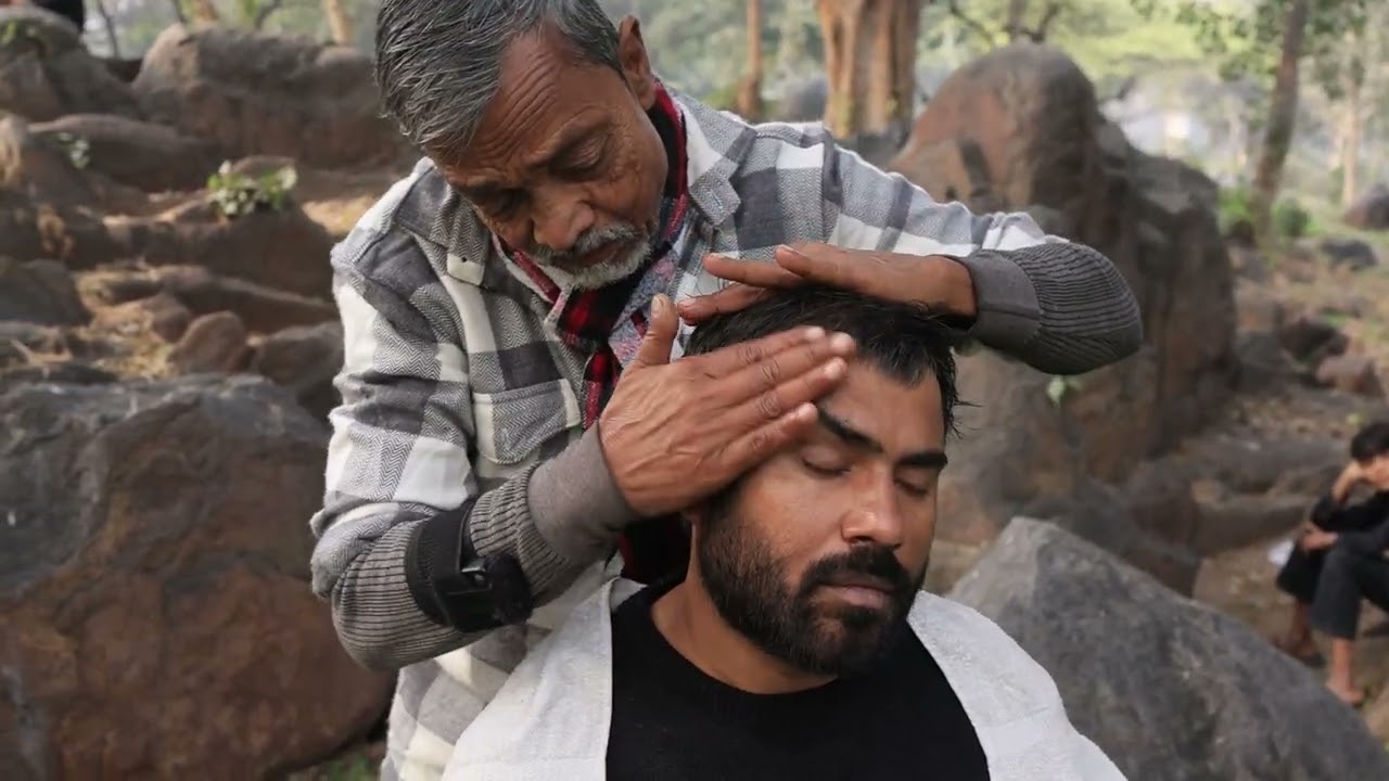 Waris Barber’s Morning ASMR I Head Massage for Deep Sleep & Stress Relief 🌙💆‍♂️