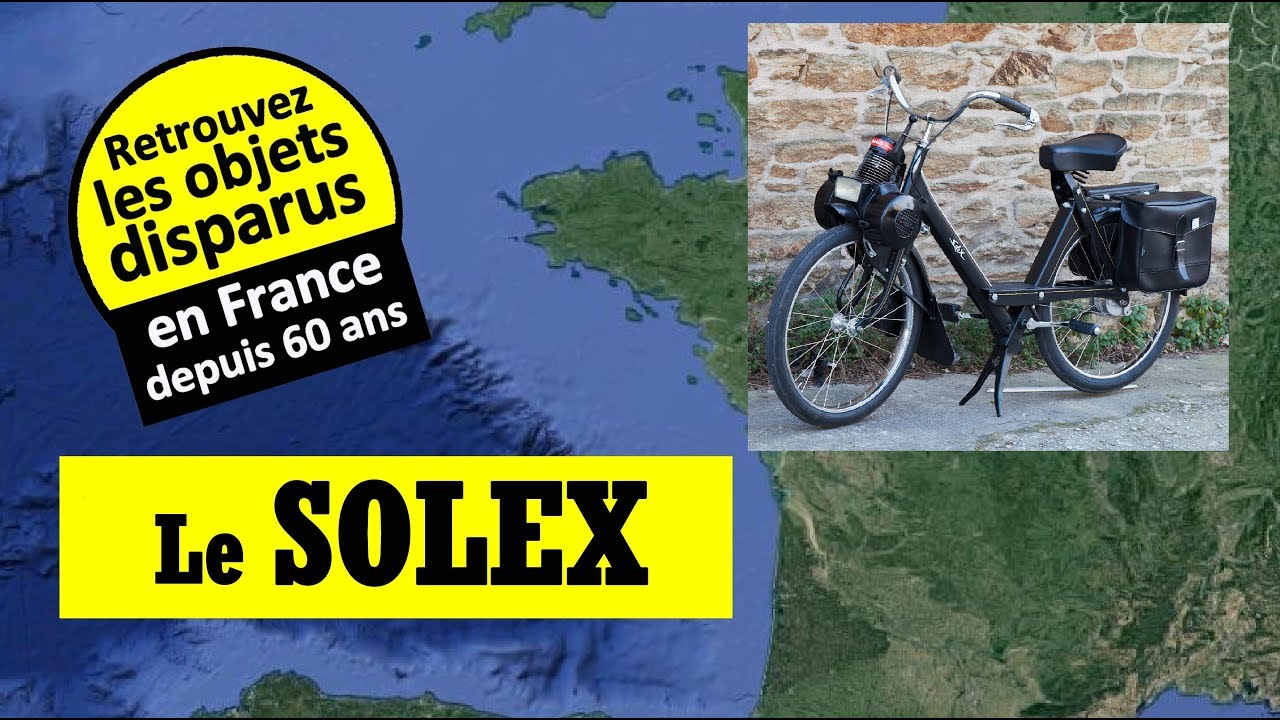 LE SOLEX DISPARU EN 1988. OBJETS, PRODUITS, MARQUES, RETRO DISPARUS N&deg; 41