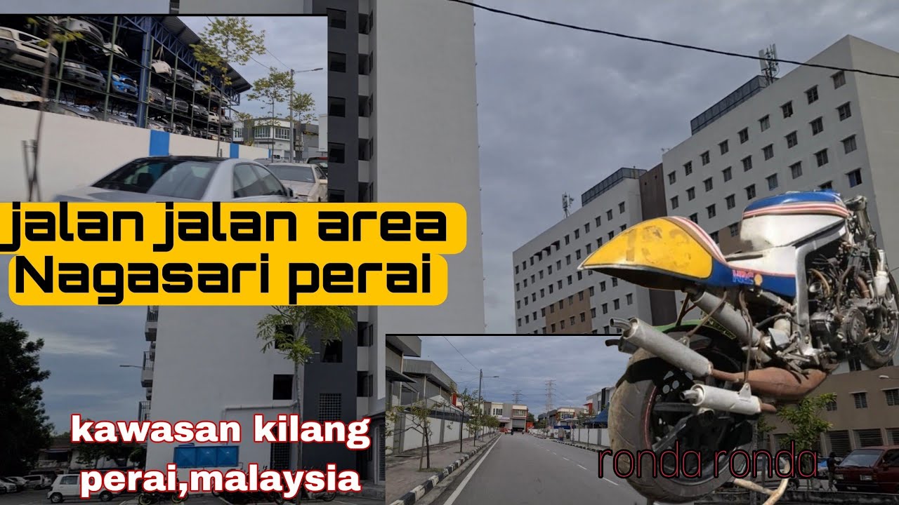 Ride scoot matic  ke area tki kawasan kilang nagasari perai penang