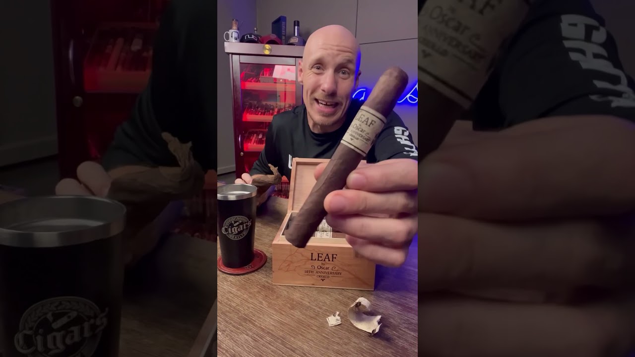 Can you smoke Leaf by Oscar&rsquo;s Leaf Wrapper? #cigars #cigarsdaily #luxury #shorts