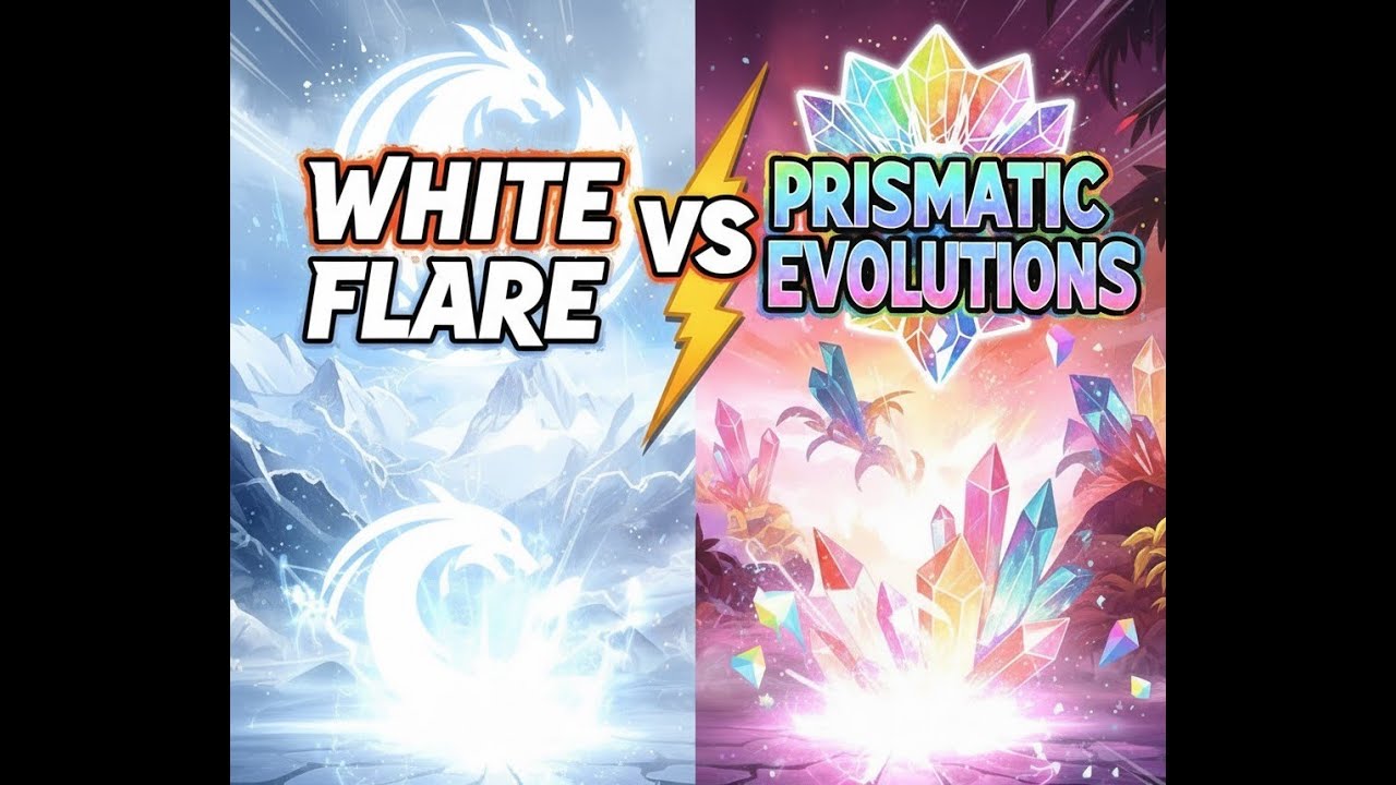 I Was NOT Ready for This… White Flare vs Prismatic Evolutions