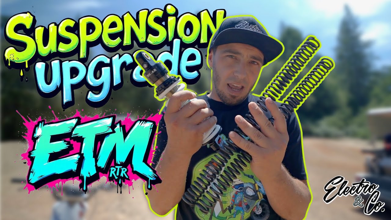 We Upgraded the Suspension on our ETM RTR for Cheap!