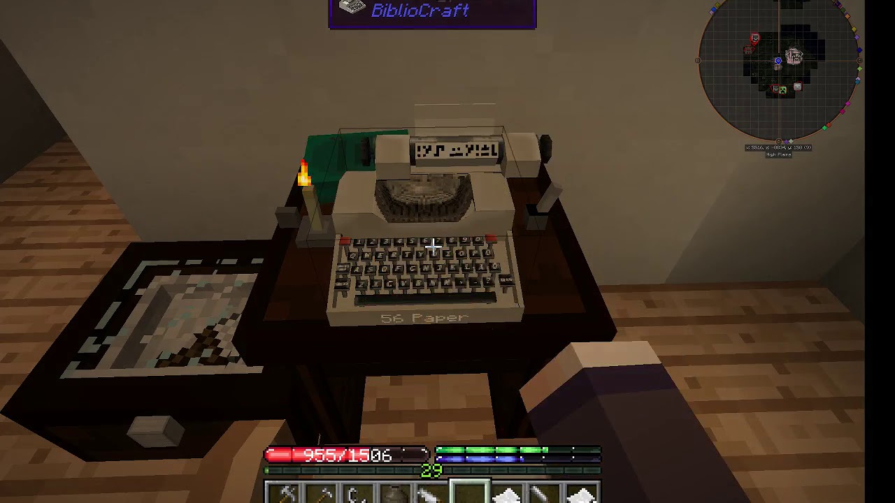 Bibliocraft Typewriter instant book typing